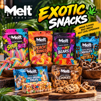 Melt – Store review featuring exotic snacks.
